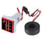 3 in 1 Digital Ammeter Voltmeter, 60-500V 0-100A, 22mm Square Screen with Transformer, LED Display