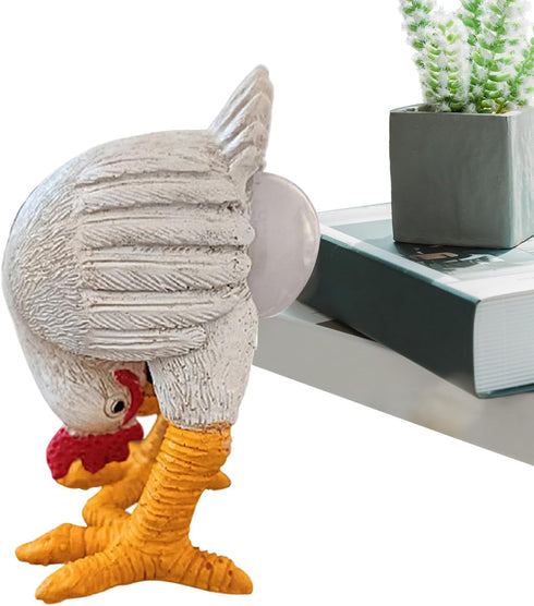 Generic Chicken Egg Lamp, Rooster Shaped Accent Light, Chicken Night Light with Egg