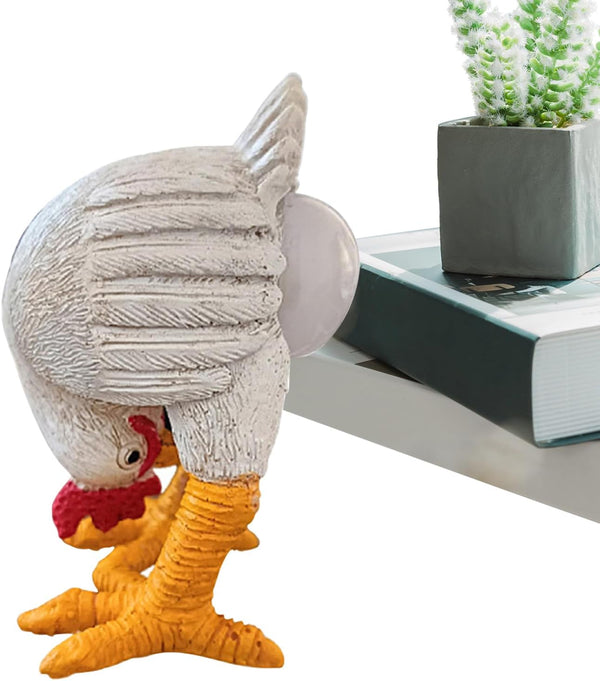 Generic Chicken Egg Lamp, Rooster Shaped Accent Light, Chicken Night Light with Egg