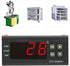 Temperature Controller 10A/220VAC STC-8080A+ Digital Thermostat, Refrigerating Defrosting Temperature Alarm Cooling