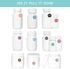 The Organized Pharmacy Expiration Dates Stickers System, 5 Year Supply - 480 Color Coded Inventory Management Labels