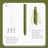 Gel Pens, 10 Pcs 0.5mm Fine Point Smooth Writing Pens, High-End Black Ink Pens for Journaling, School Office Supplies