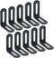 10Pcs Adjustable 90 Degree L Shape Bracket Corner Connector Right Angle Brackets