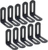 10Pcs Adjustable 90 Degree L Shape Bracket Corner Connector Right Angle Brackets