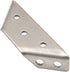 Trapeziform Angle Brackets - Stainless Steel Angle Corner Braces for Desk Edge, Box, Wood Beam, Pack of 10