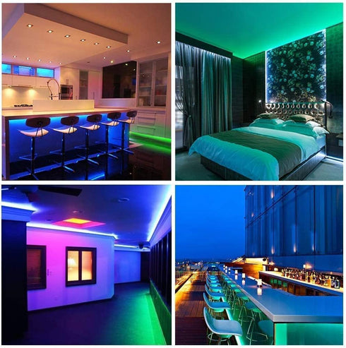 66ft, 5050 IP65 (2 33ft) DAYBETTER Waterproof LED Light Strips Outdoor LED Strip Lights Color Changing RGB LED Strip
