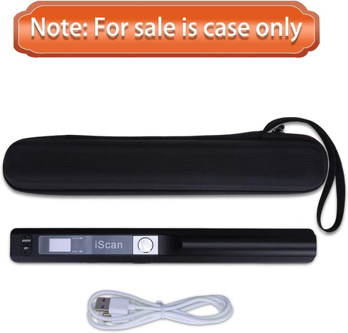 L LTGEM AOZBZ/MUNBYN/Hczrc 900DPI Dimension:10.3" 1.35" 1") LTGEM Hard Case for Iscan Portable Document Scanner