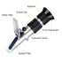 LEERCHUANG Brix Meter Refractometer 0~90%, Handheld for High Accurate Brix Measurement with ATC for Juices and Honey