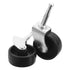 Generic 2pcs 1.5-inch Silent Mini Furniture Casters for Utility Cart and Coffee Table