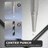 iayokocc 4pcs Set, 1/32", 1/16", 3/32" Setter 1/32" Setter Carpenter Center Punch Professional Nail & Nail & Center