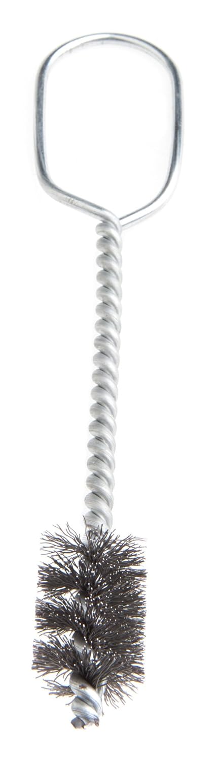 Forney 70470 Wire Fitting Brush, 6-Inch by 5/8-Inch with Wire Loop Handle