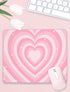 Pecfamly (9.4 x7.8 Inch) Cute Kawaii Cutecore Aesthetic Pink Girly Gaming Mouse Pad Small, Gamer Girl Room Decor Desk