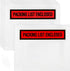 Nicunom 1000 Pcs Packing List Envelopes | Clear Adhesive Invoice Packing Slip Envelope Pouches for Shipping