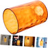 Bulbs Glass Lampshade Candelabra Cylinder Lamp Shade Chandelier Light Covers Bathroom Decorations Amber Light