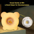 30-Minute 3-Level Dimmable, AVEKI Night Light for Kids, Cute Silicone Nursery Night Light with Timer & Kids Alarm Clock