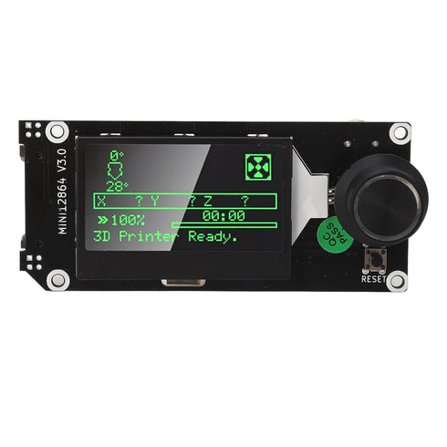 MKS Mini12864 V3.0 Graphic Smart Display Control Board with RGB Backlight Self