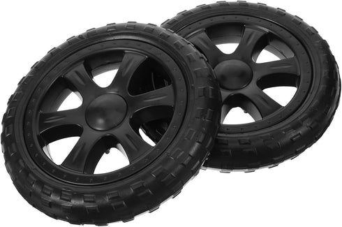Mobestech Utility Cart Rolling Wheels 2pcs Shopping Cart Wheels Replacement for Shopping