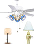 12 Inch Ceiling Fan Pull Chain Extender, Rudder Wheel Pendant Pull Chain Extension, Ceiling Fan Chain Ornament