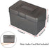 BTSKY 1 Pack 4 x 6 inch Index Card Box, Notecard Holder, Recipe Card Box, Plastic Storage Organizer for Filling Index