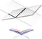 Crikele Acrylic Book Stand Holder - Coffee Table Book Stand,Open Cookbook Acrylic Book