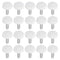 PATIKIL M4x12mm Knurled Thumb Screws, 20 Pack Male Thread Round Clamping Knobs, Hand Grip Bolts for Furniture Hardware
