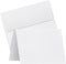 Linen Textured Greeting Cards Set – 4.5" x 6" Blank Cardstock & Envelopes – 25 Customized Cards per Pack