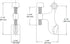 Designers Impressions 10 Pack Polished Chrome Heavy Duty Hinge Pin Adjustable Door Stop