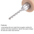 uxcell Micro PCB Drill Bit Set, 1/8" Shank 1mm Solid Tungsten Carbide CNC Engraving Drill Bits, 10pcs