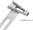 HARFINGTON 8mm Outlet Stainless Steel Binder Folder, Binding Attachment Belt Loop for Sewing Supplies