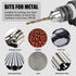 Hymnorq 3/16 Inch M35 Cobalt Steel Twist Drill Bit Set - Extremely Heat Resistant Jobber Length, 10pcs