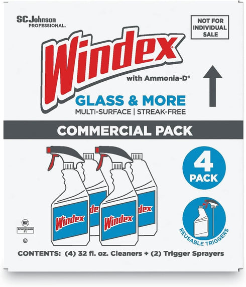 32oz SC Johnson Professional Windex Glass & More Refill