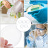 5Pcs Glass Petri Dishes, High Borosilicate Glass Cell Culture Dishes, Lab Supplies 60mm
