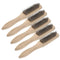 5 Pcs Wire Brush for Rust Removal, Heavy Duty Steel Wire Scratch