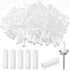 Maasechs 300 Pcs 1/4" x 1" Hurricane Shutter Hardware Screw Protector Caps 6