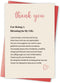 Qiavor Heartfelt Thank You Card for Friend Family Coworker, Poem Appreciation Card for