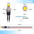 Twidec 12PCS Momentary Push Button Switch, 2 Pins ON/Off SPST with Pre-soldered Wires, 6 Colors