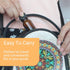 48 Pack 10 ml (1/3 oz) Glass Dropper Bottles for Essential Oil, Amber Round Glass Boston Bottle With Black Eye Dropper