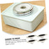 8pcs KICHOUSE Self-Adhesive Casters for Storage Boxes and Trash Cans Swivel Wheels for Easy Movement Suitable
