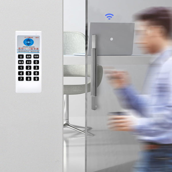 CATHATRR 13.56MHZ Handheld Duplicators Cloner Access Control Card Copier Reader Writer IC ABS Reader