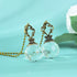 2001 Set 2 LONGSHENG - SINCE - of Vintage-Style Clear Fan Pull Ceiling Fan Chain Pulls Crystal Prism Ball