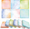 Kisdo 3x3 inches Sticky Notes, 600 Sheets Pastel Self-Stick Pads, Bulk Memo Pads for Home, School, Office Supplies
