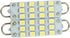 ucomshopunbranded 42MM 44mm 12 Bulbs 561 562 567 Pack 4 ucomshop SMD Rigid Loop Festoon LED Light White