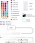 WS2812B WS2811 SP611E SK6812 WS2812 SM16703 UCS1903 5V~24V ALITOVE Bluetooth APP Controller Music Sync Addressable RGB