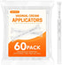 60 PACK Disposable Vaginal Suppository Applicator for Women, Fits Most Lubricants Creams