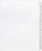 Avery 26-50 Legal Exhibit Dividers, 25-Tab Set, Allstate Style for 3 Ring Binders
