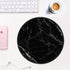 Auhoahsil Round Marble Theme Mouse Pad, Anti-Slip Rubber with Stitched Edges for Gaming, Office, 8.7 x 8.7 in
