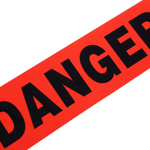 TopSoon Red Danger Tape Roll, Do Not Enter Barricade Tape, 3-Inch by 300-Feet, Premium Construction Safety Tape