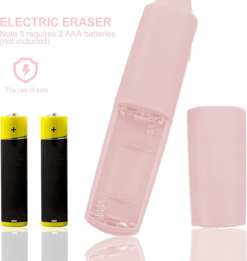Wakauto Pencil Eraser Suit Outfit Sets, 1 Set Electric Erasers, Portable Practical Drawing Sketching Eraser
