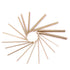 Swpeet 18Pcs Assorted Brass Solid Round Rod Lathe Bar Stock Kit - Diameter 2mm-8mm Length 100mm - Perfect for Various