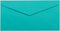 JAM PAPER Monarch Colored Envelopes - 50/Pack, 3 7/8 x 7 1/2 - Sea Blue Recycled